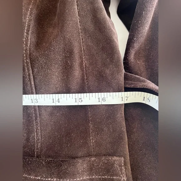 Vintage Suede Brown Jacket - Picture 6 of 11